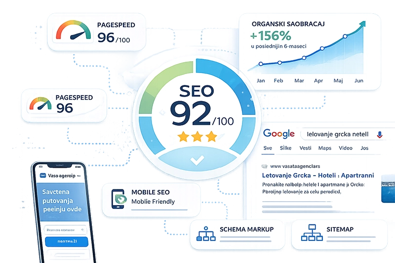 SEO optimizacija web sajtova